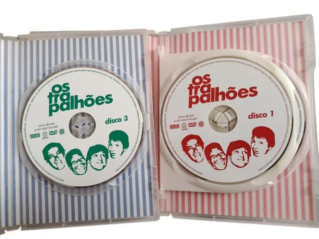 Box dvd Os Trapalhões - 3 dvds - CDs, DVDs etc - Adalgisa, Osasco