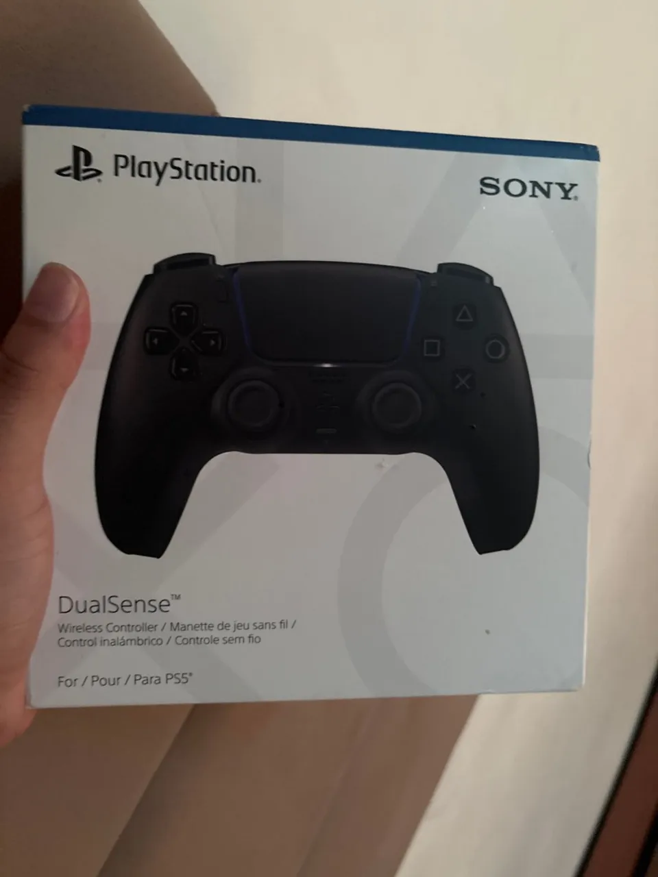 Controle DualSense Preto Lacrado- Playstation 5