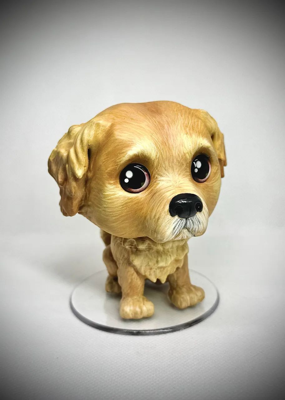 Pet pop miniatura realista Golden  - Foto 2
