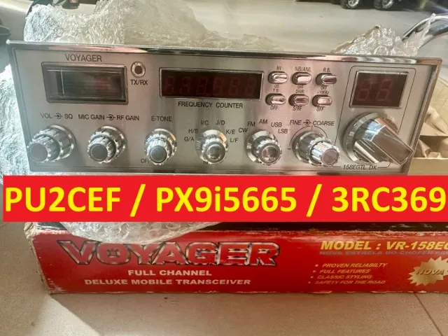 Rádio PX Voyager VR-158EGTL DX