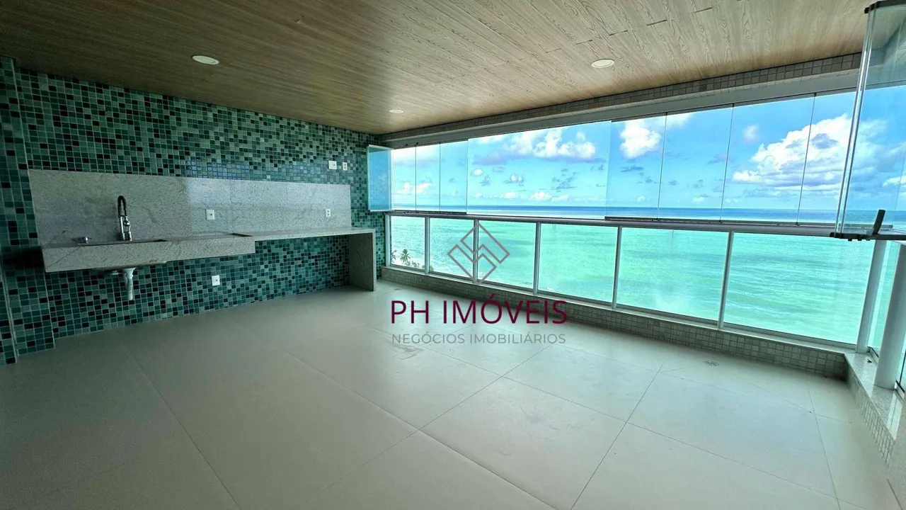 Apartamento á Beira Mar de Cruz das Almas com 4 suítes + Closet - 259m²