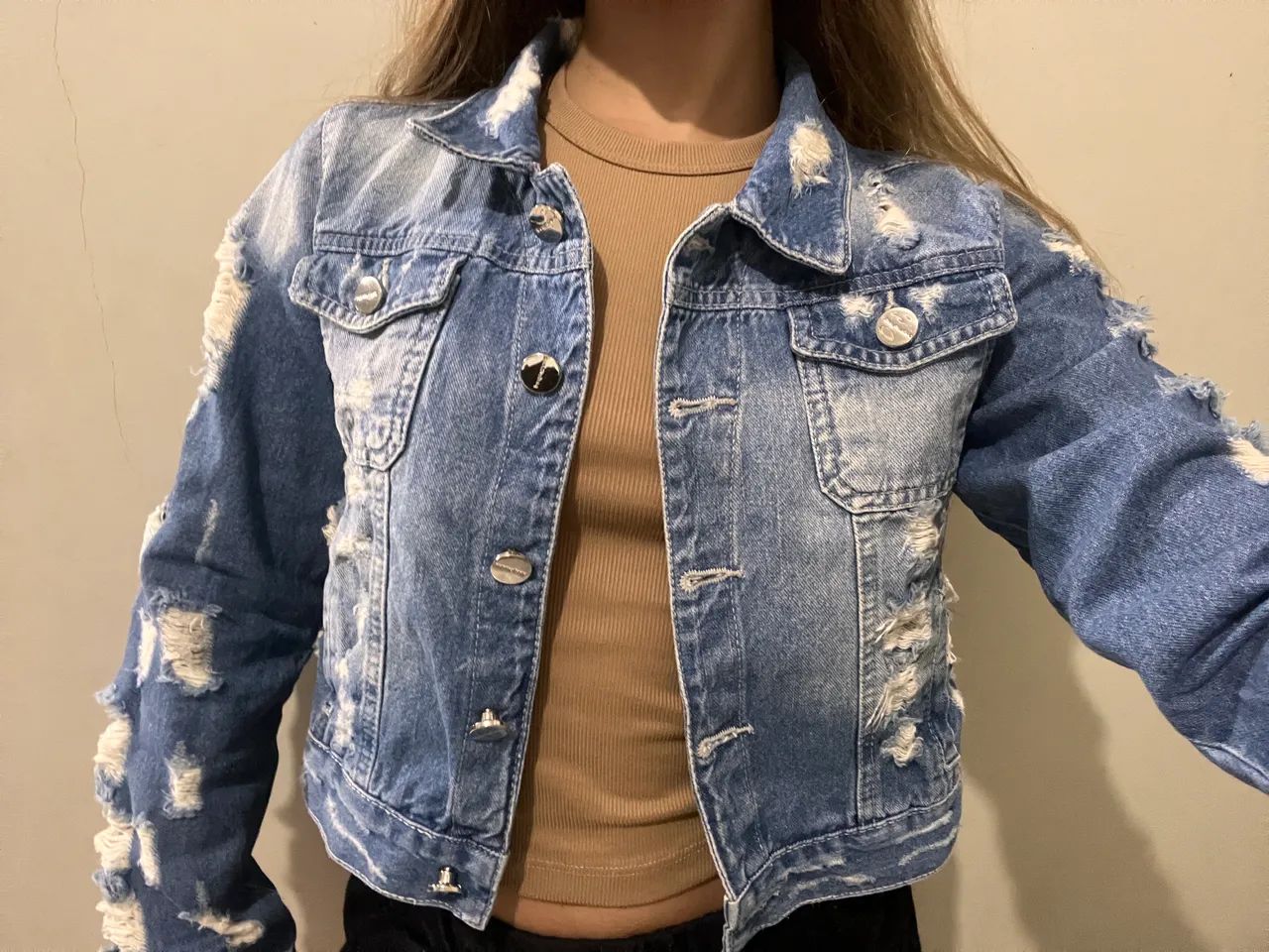 Jaqueta Jeans Perfumaria 
