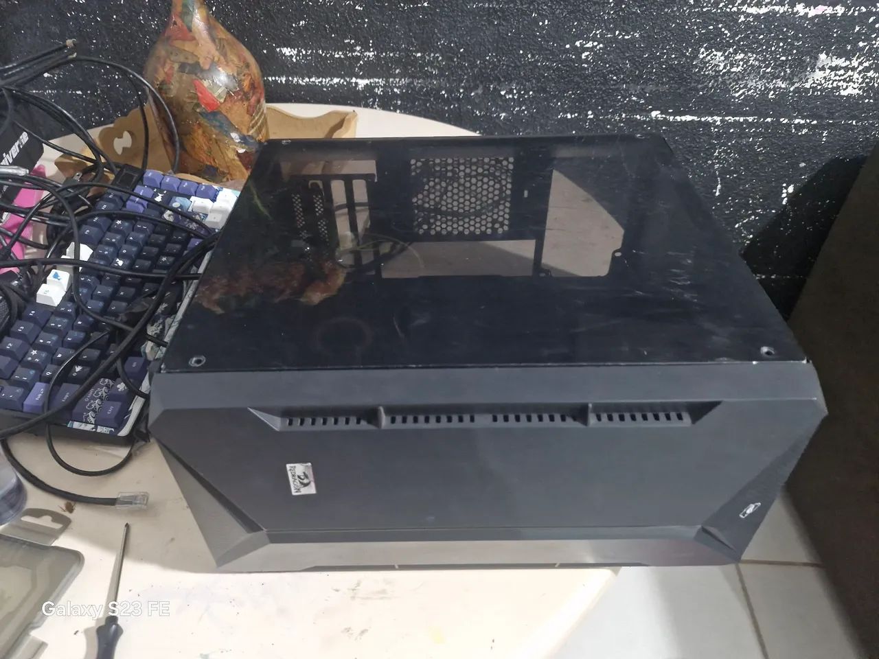 Gabinete Gamer Mancer Argo Preto - Foto 5