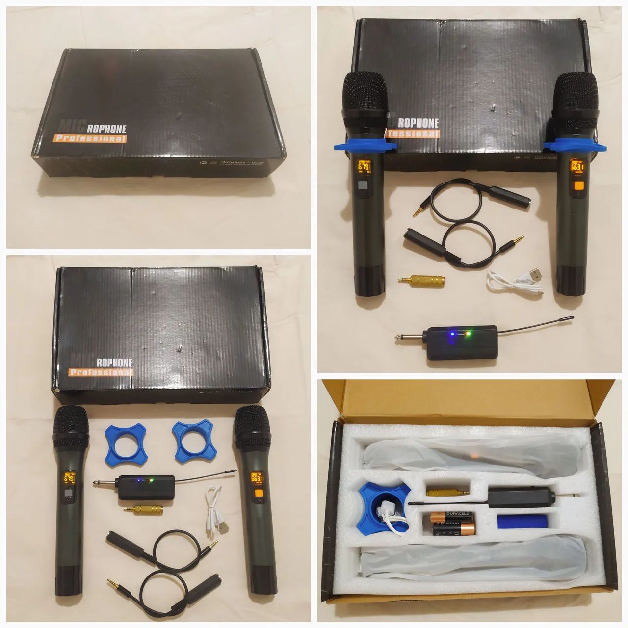 Microfone Sem Fio Duplo Profissional - Foto 4