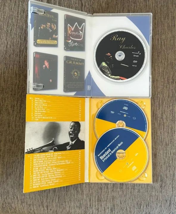 Dvd: Bluesland Duplo ( Cd + Dvd ) + Ray Charles - Bom Estado - Foto 2