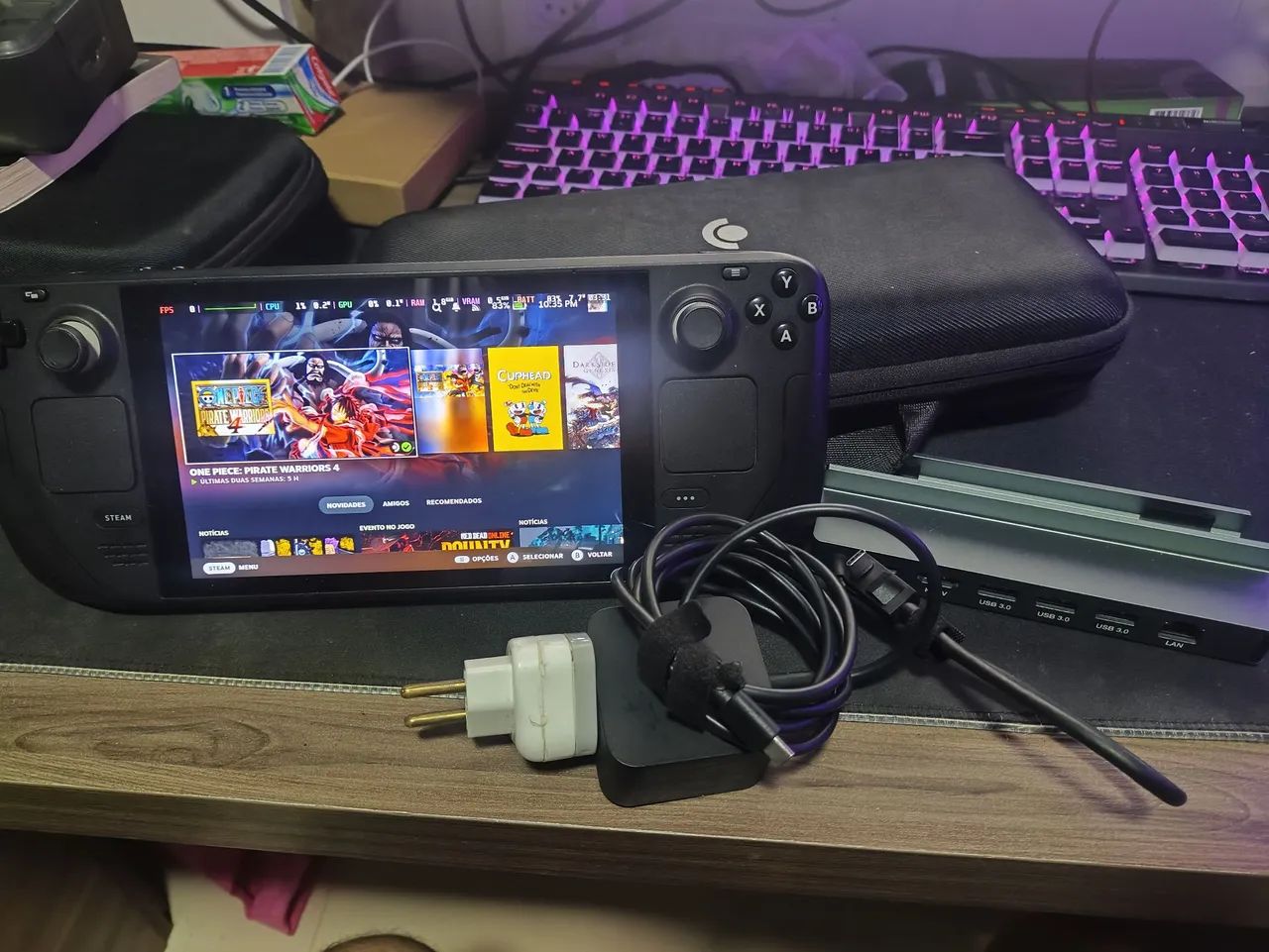 Steam Deck LCD 1TB -N tem conversa no preço - Consoles de Vídeo