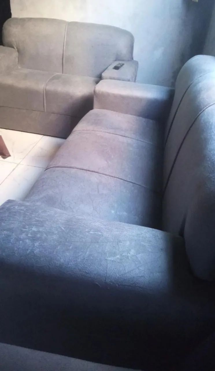 Conjunto Sofá Xaropinho 2 e 3 lugares - Conforto e Estilo! Várias cores  - Foto 3