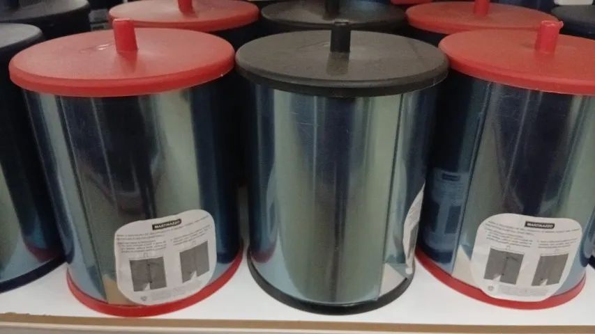 Lixeira Inox Martinazzo 3.2L com tampa a vista apenas R$29,90 - Foto 2