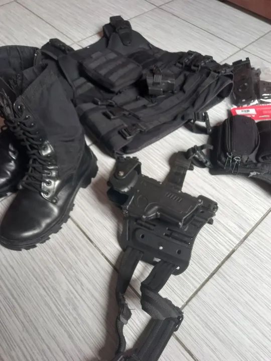 Segurança material vigilante vendo ou troco, tudo novo material 700 reais tudo! - Foto 5