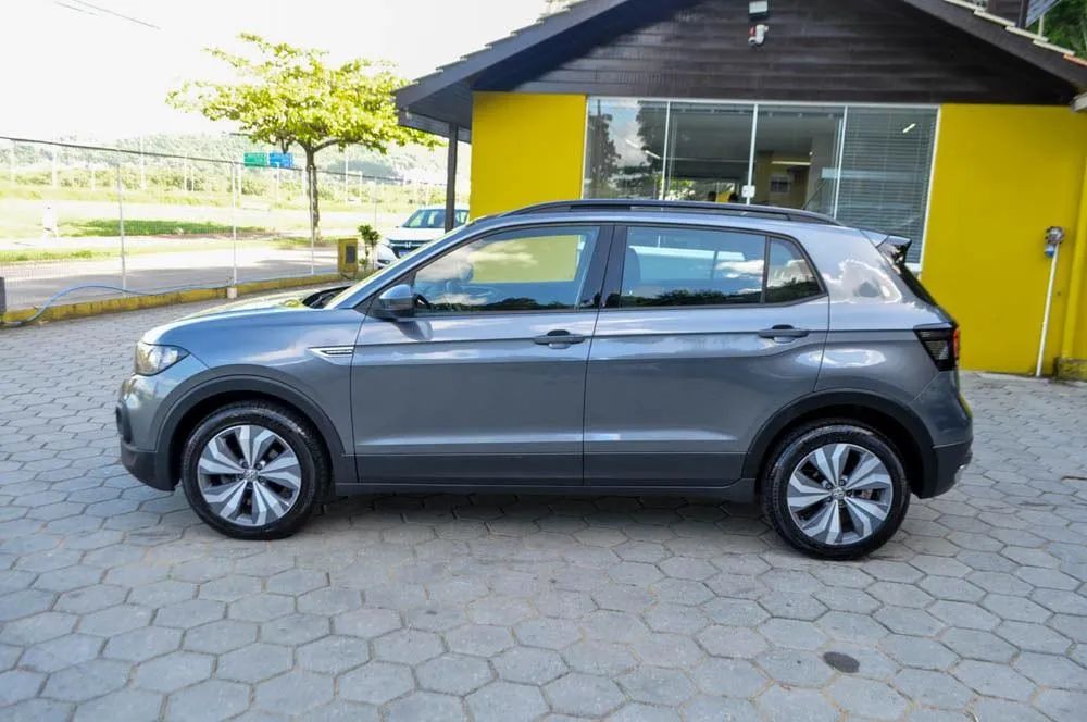 T-CROSS COMFORTLINE 200 1.0 TSI AT (TETO SOLAR) CINZA 2019/2020 - Foto 4