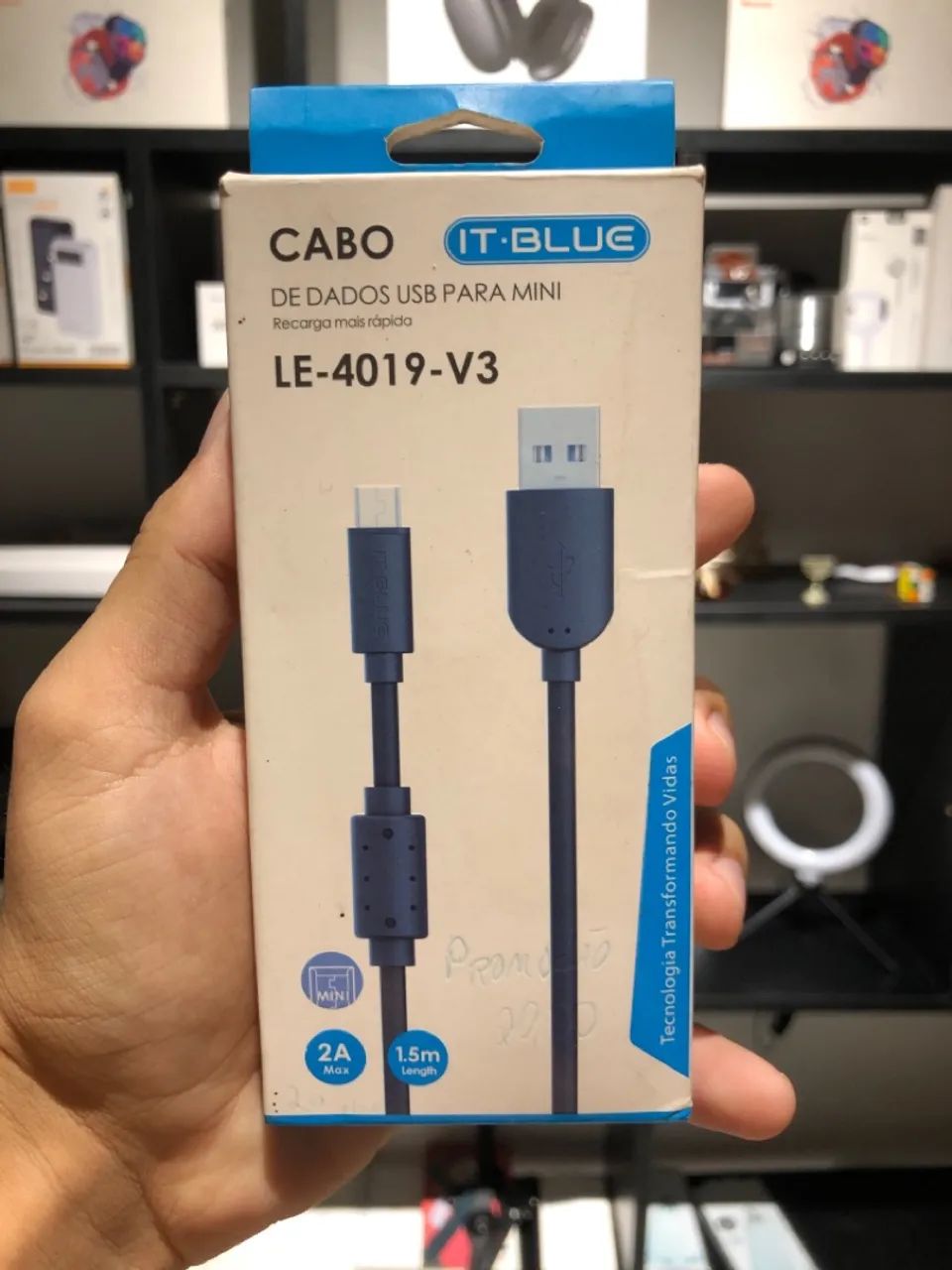 Cabo USB para Smartwatch - Recarga rápida