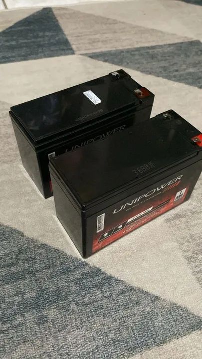 Bateria Unipower 12V 7A Selada Para Nobreak  - Foto 2