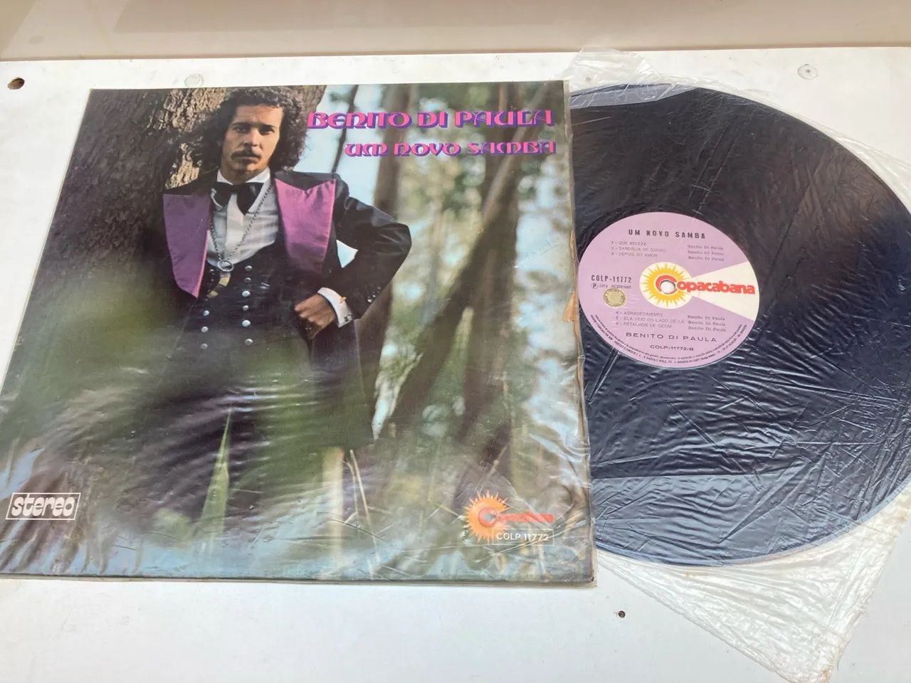 Disco de Vinil Benito Di Paula - Um Novo Samba