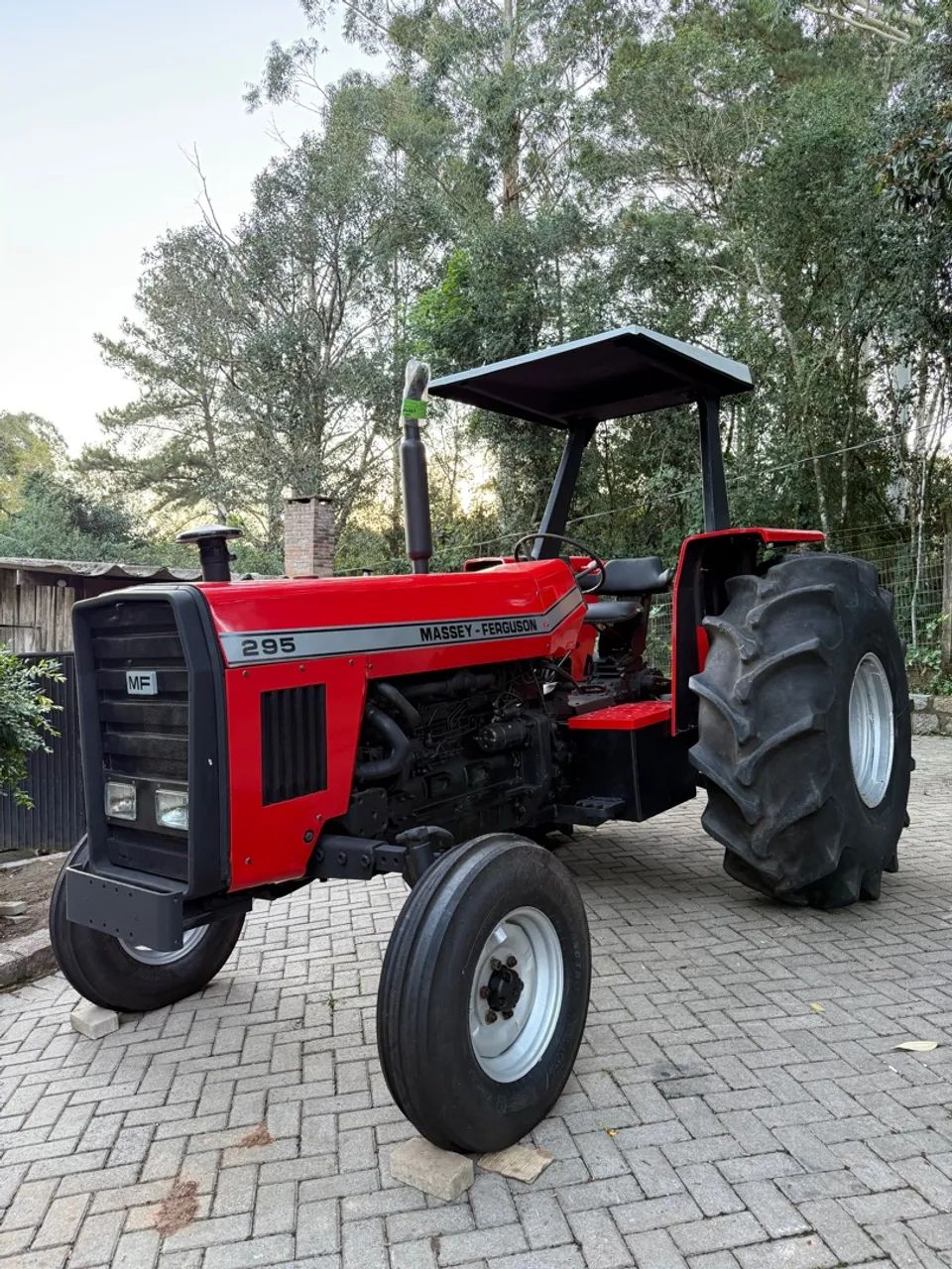 Trator Massey 295 6 cilindros 1984