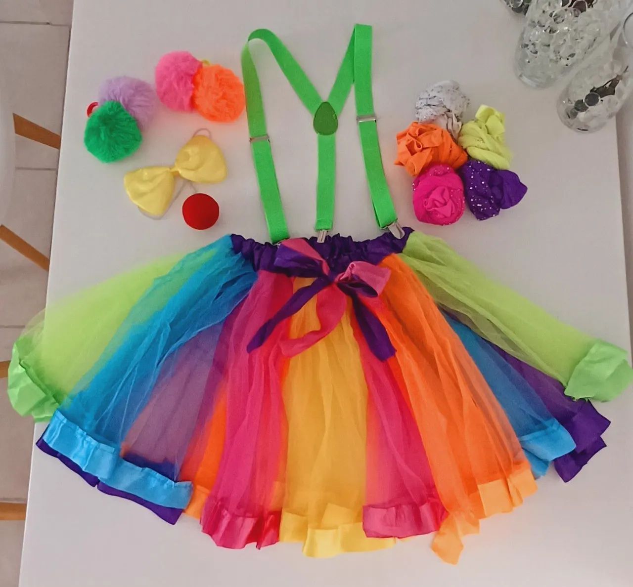 Fantasia de palhaça infantil linda - Foto 5