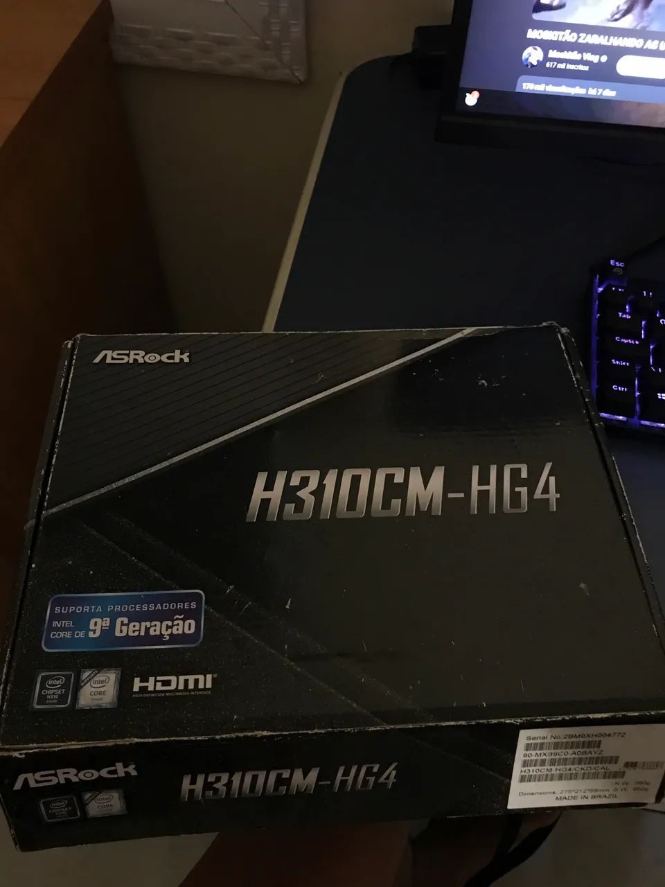 MOTHERBOARD DDR4 WITH PROCESSOR AND MEMORY (FOR REPAIR)64307865199362121