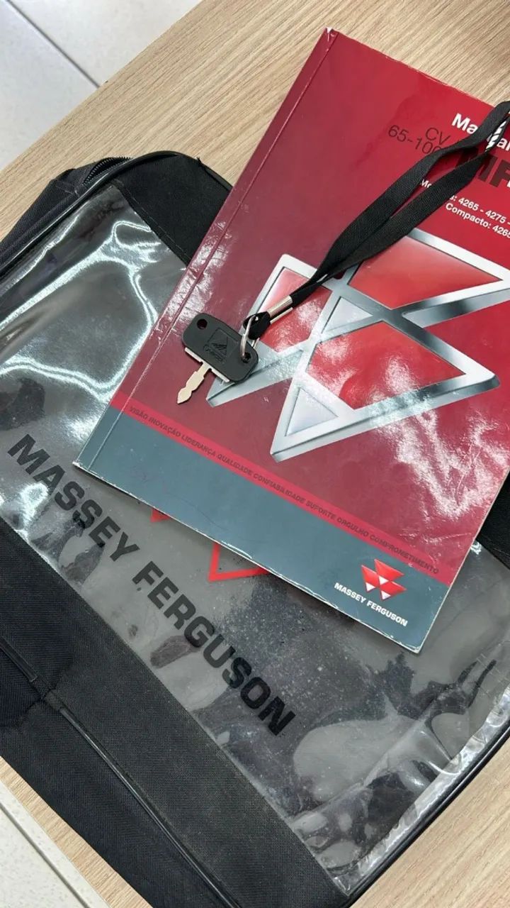 Trator275-2009 tração ZF central Três alavancas Ar Gelando. - Foto 4