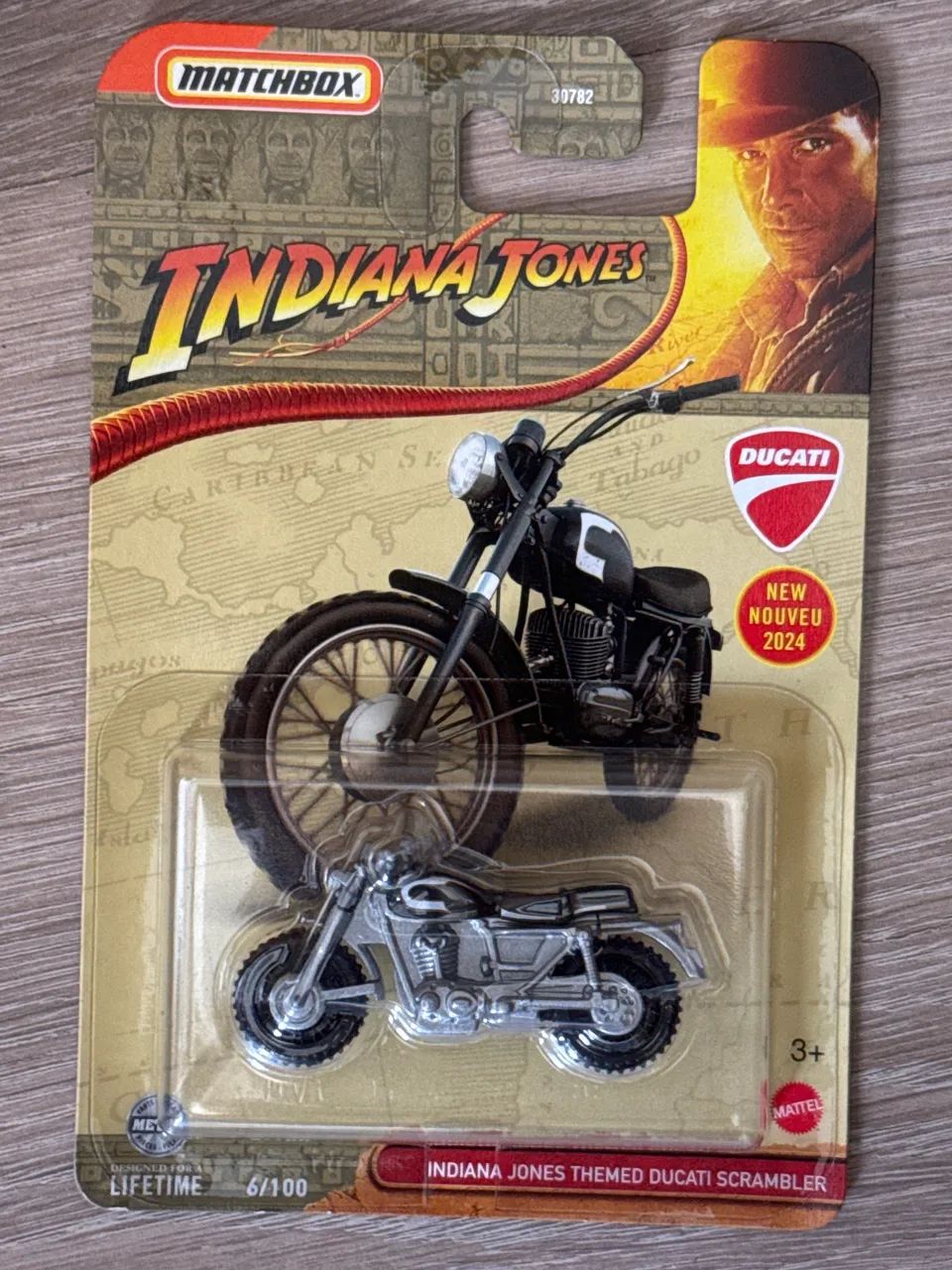 Moto Indiana Jones Matchbox
