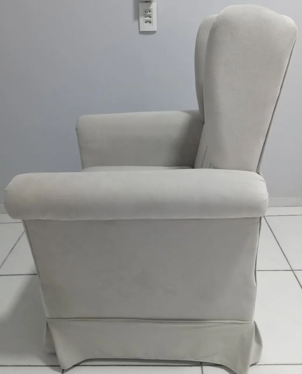 Poltrona de Amamentação com Puff - Foto 2