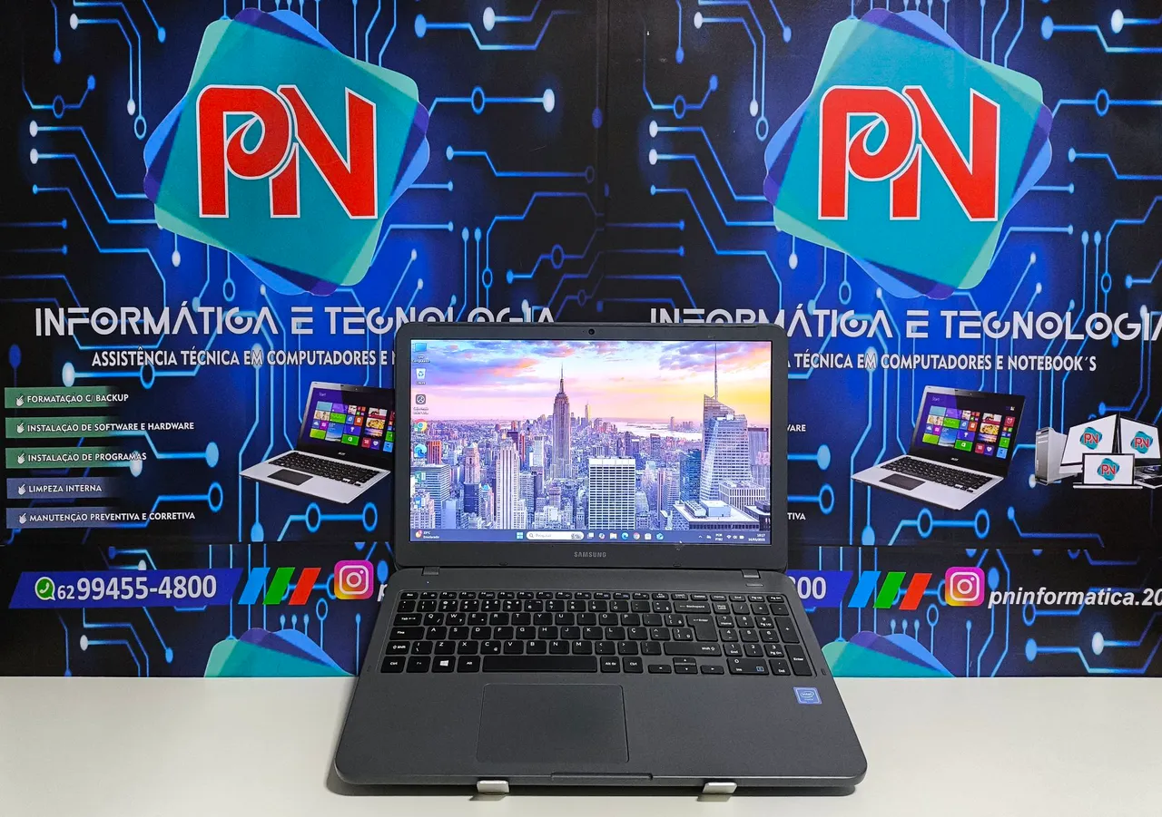 Samsung Intel Celeron, 8Gb Memória, SSD 256Gb, Windows 11. Com garantia!!!
