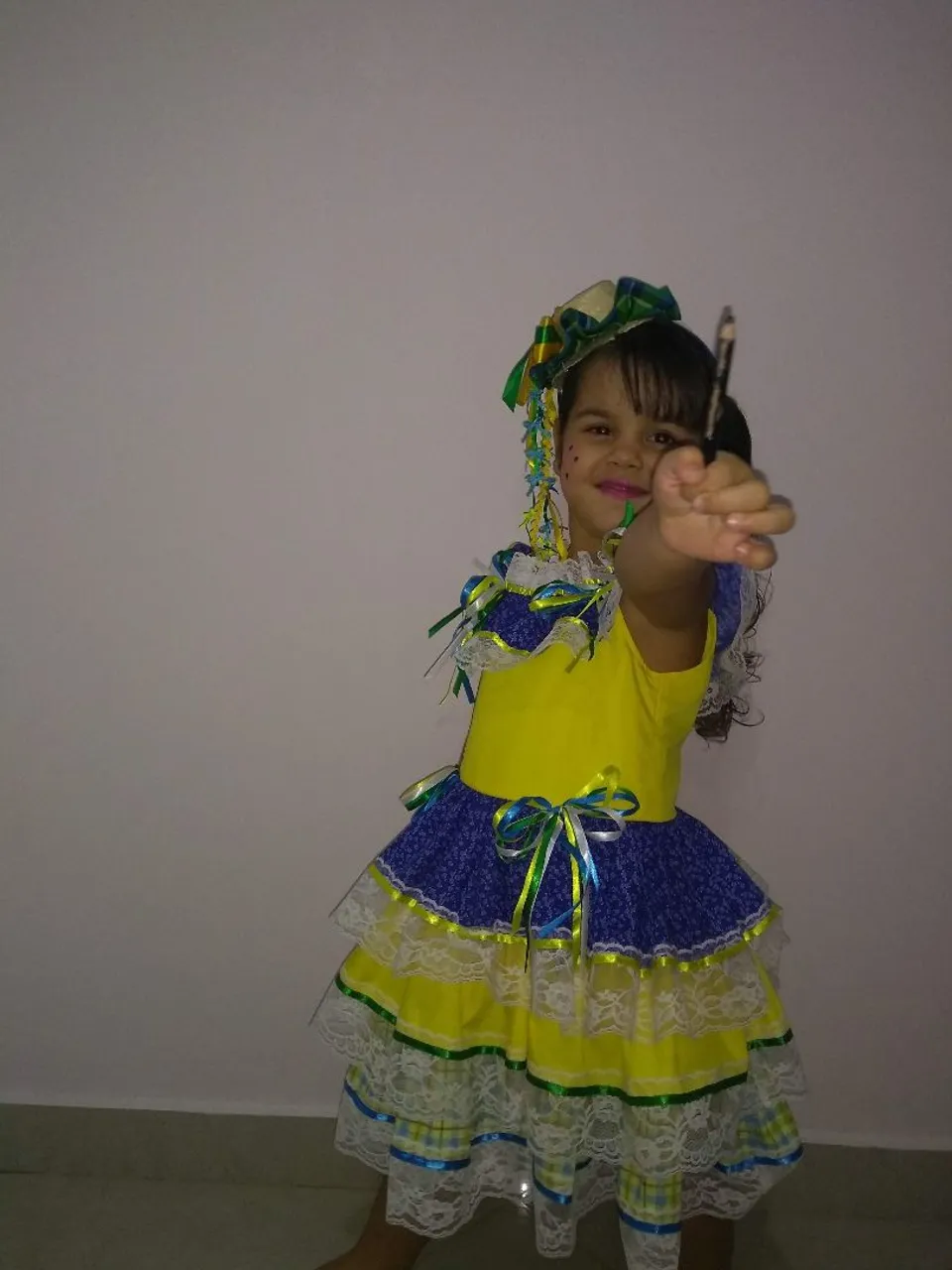Vestido Infantil Festa Junina