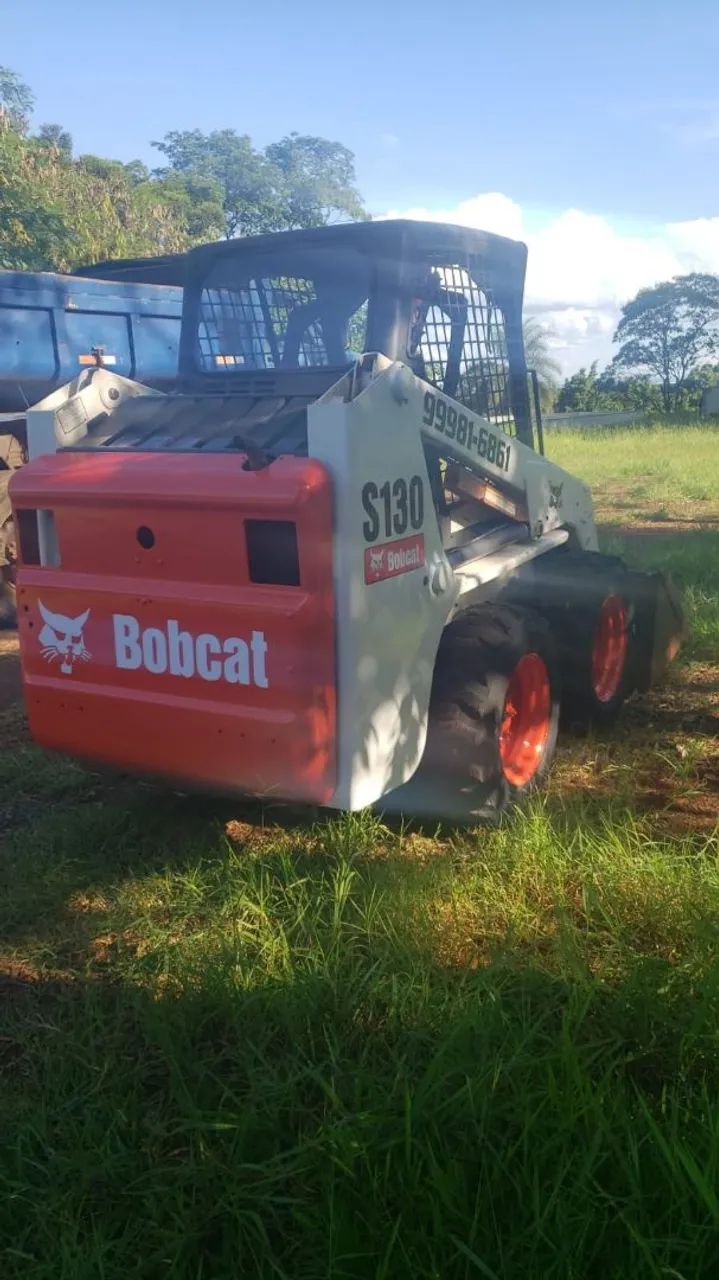 Bobcat s130 alavanca trabalhando 2008 - Foto 5