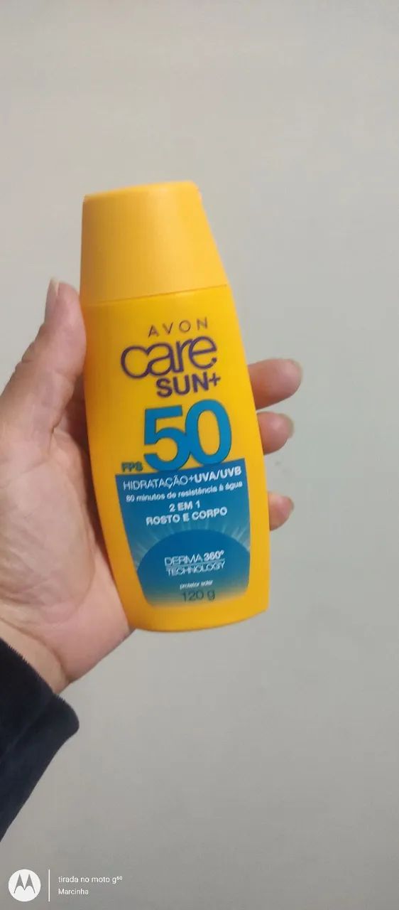 Protetor Solar Avon Care Sun+ FPS 50 120g