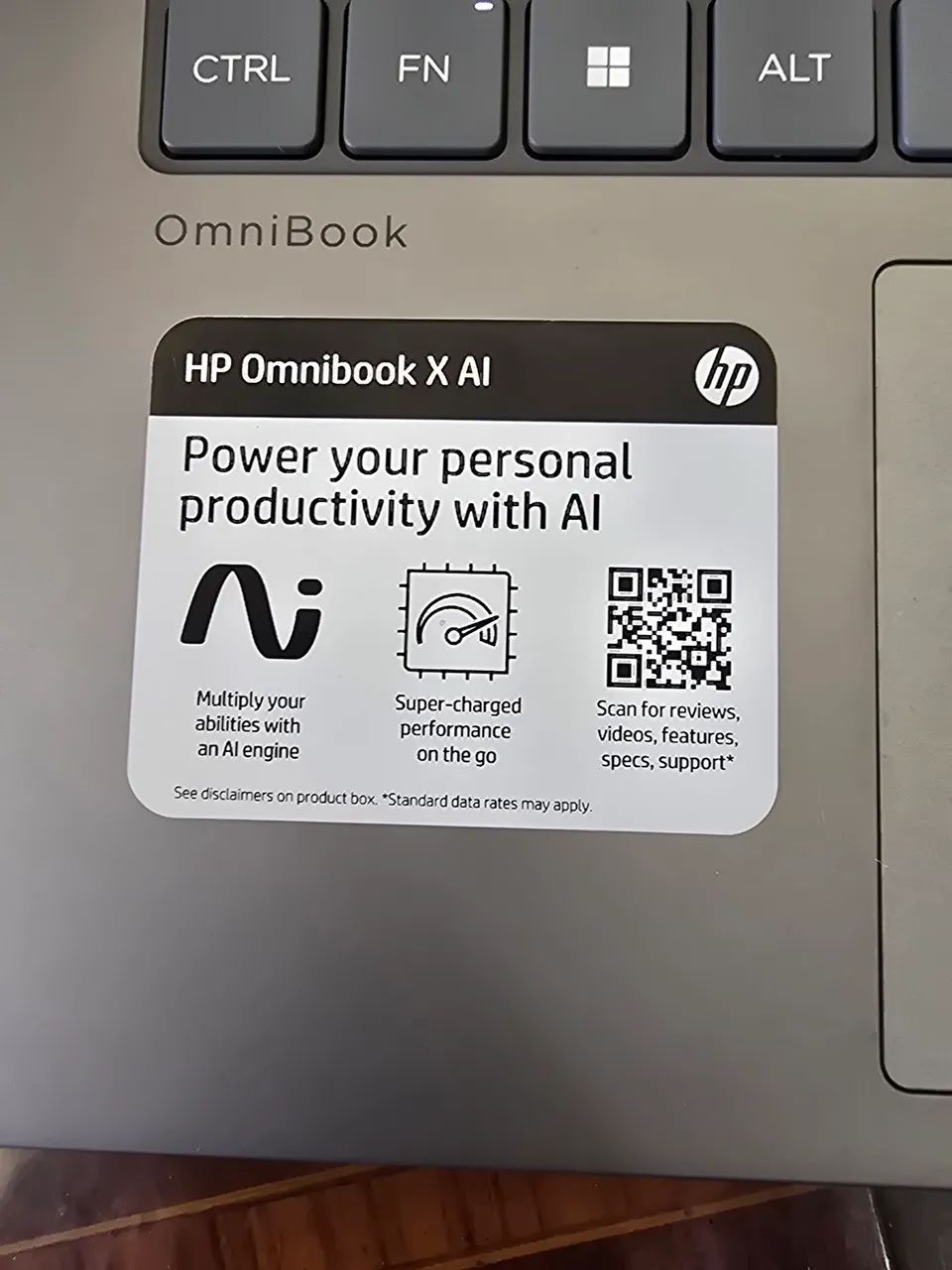 Notebook HP OmniBook X 14 com IA - novo - Foto 2