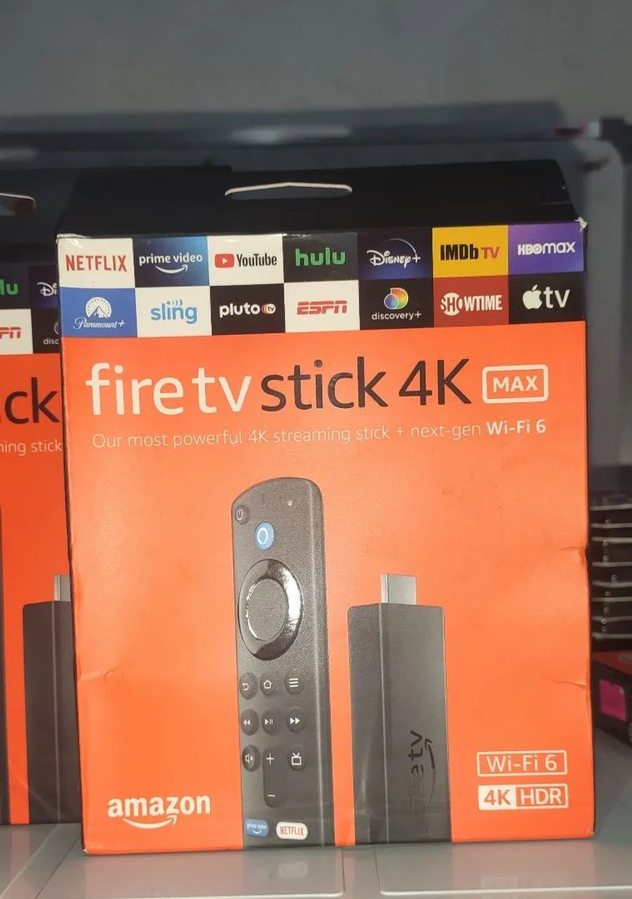 Fire TV Stick 4K Max - Wi-Fi 6 - 4K HDR - Dispositivos de