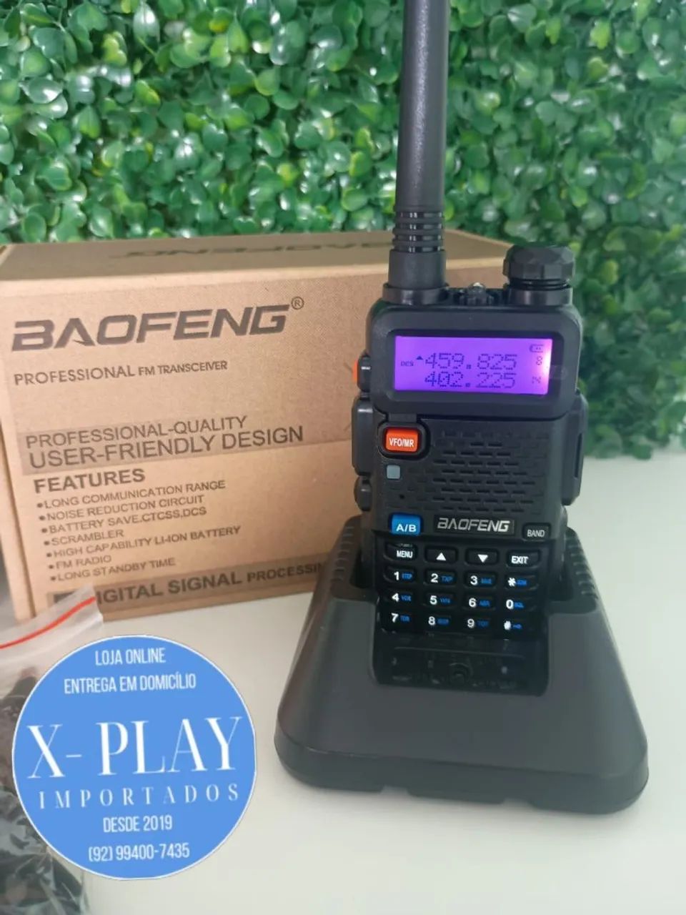 Rádio Comunicador Baofeng UV-5R - Original - Foto 2