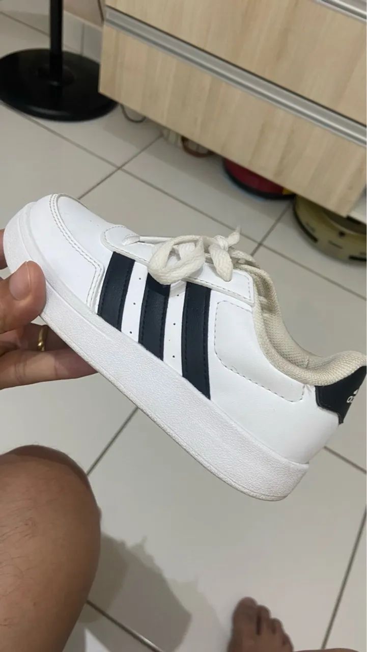 Tênis infantil adidas breaknet 2.0 nr 27 - Foto 3