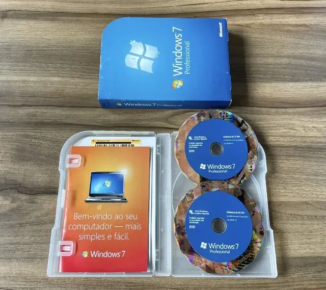 Microsoft Windows 7 Professional 32/64 Bits Box Cd OriginalMicrosoft Windows 7 Professiona - Foto 2