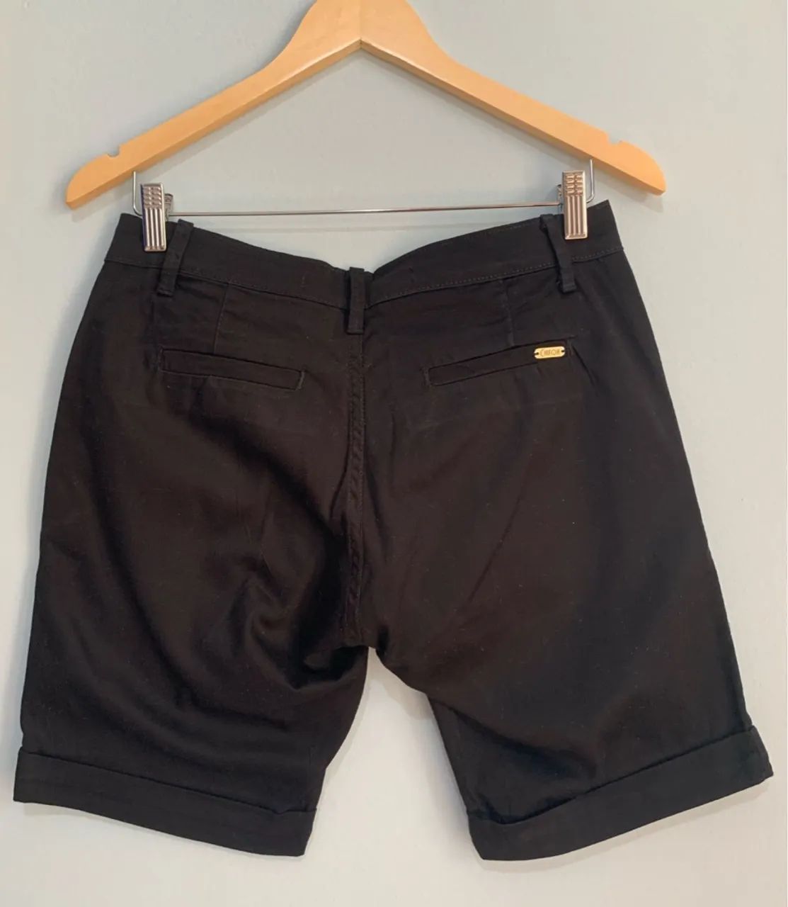 Bermuda Preta Chifon - Foto 3