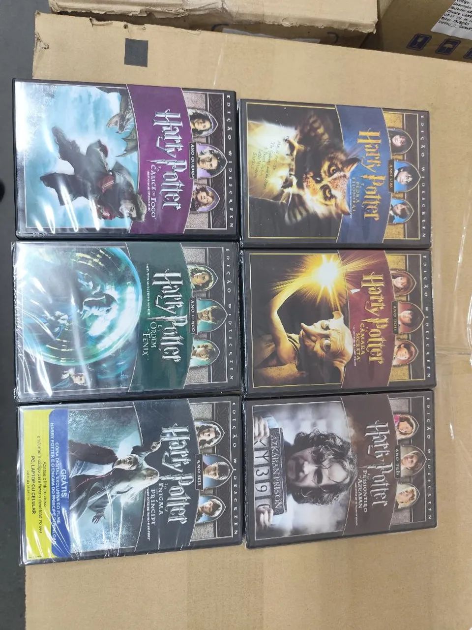 Ki dvd Harry Potter 