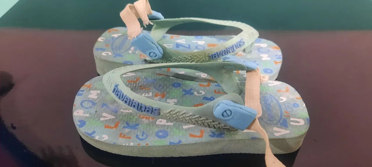 Chinelo baby Havaianas- Tamanho 22 - Foto 2