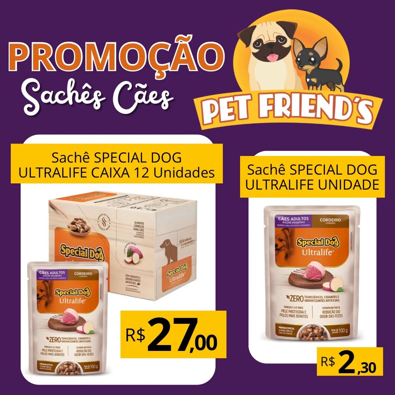 Saches special dog caixa 12 unidades  - Foto 3