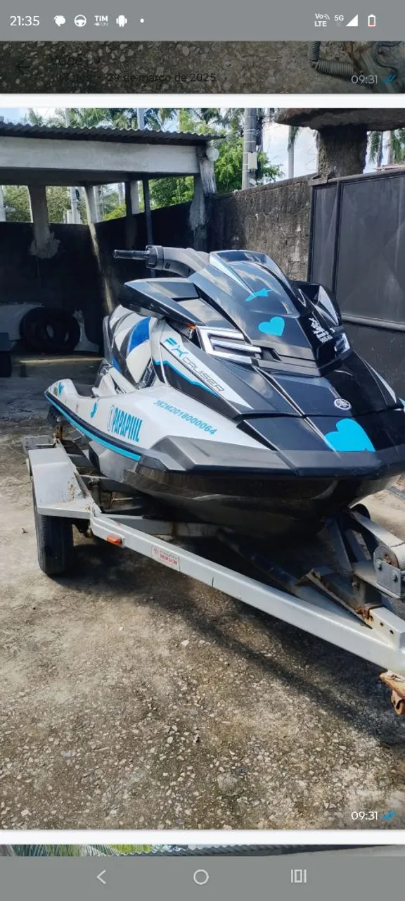 Jet ski Yamaha cruzi FX Ho 2018
