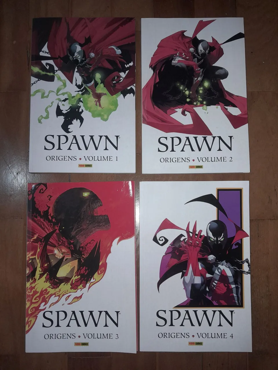 Spawn Origens - Volumes 1 a 4 + Volume 1 1