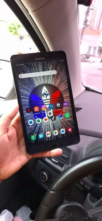 Tablet tab a Samsung pega chip 4G faz e recebe ligacao ( Act cartao ) - Foto 3