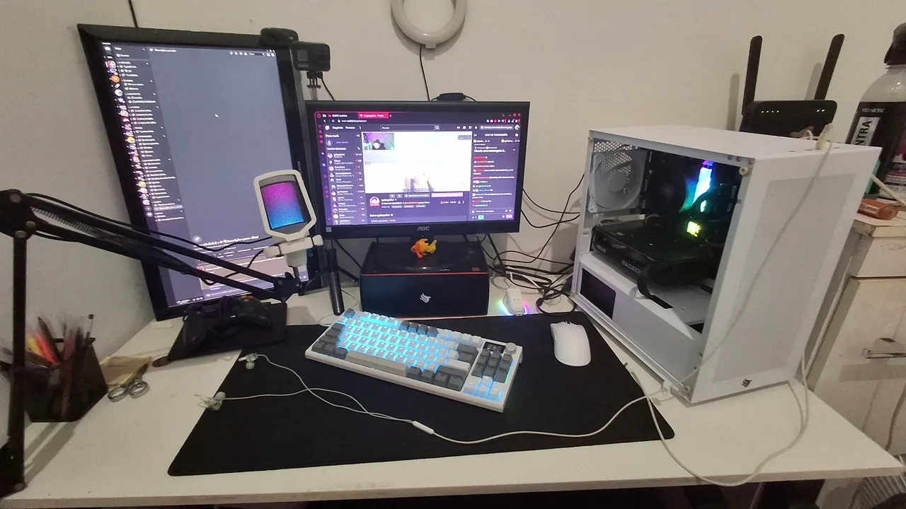 PC Gamer Completo - Ryzen + RX 7600 8gb