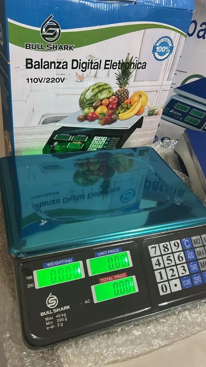 Balança comercial Bull Shark 40kg digital 