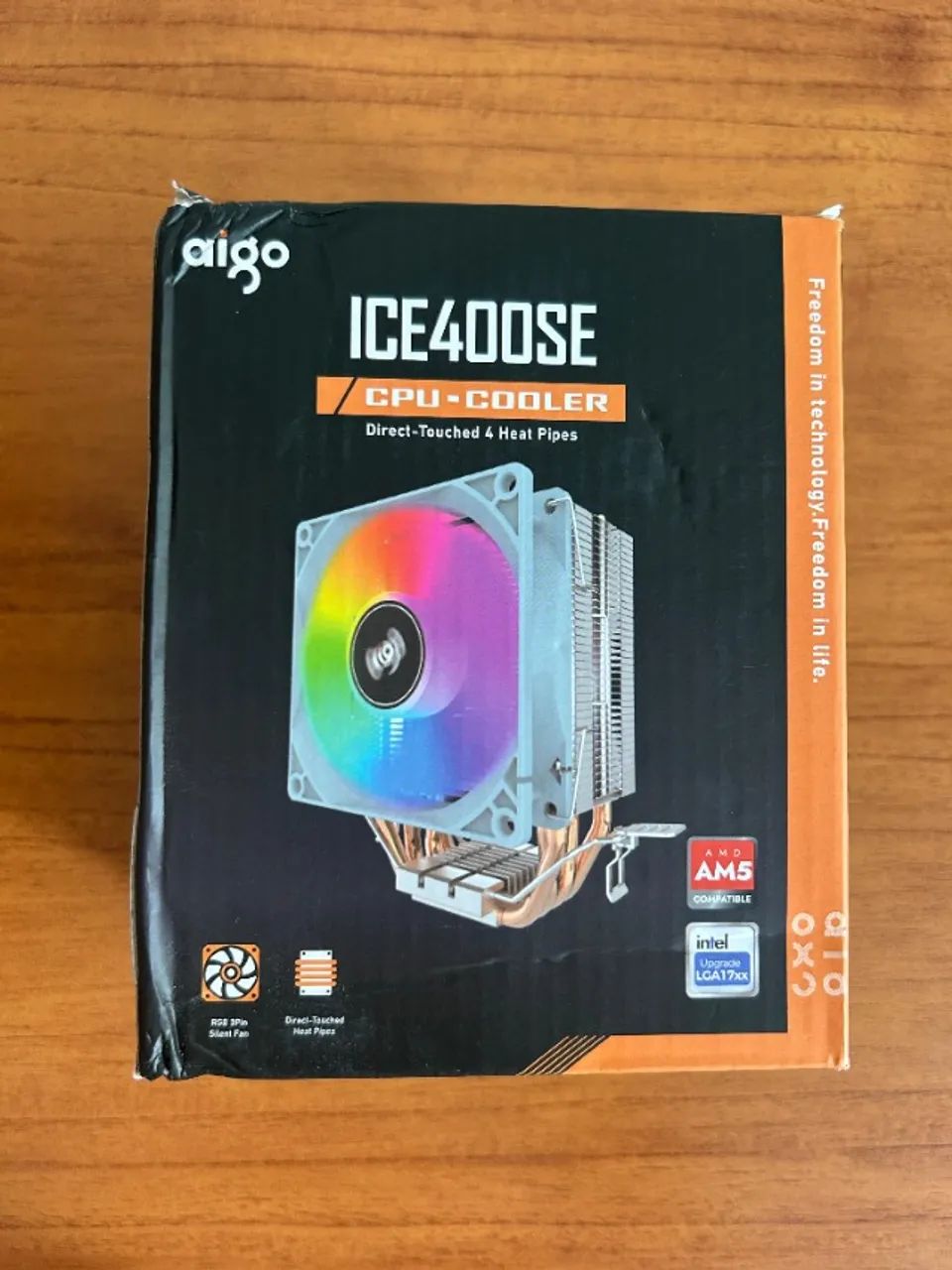 Cooler processador aigo ICE400SE argb