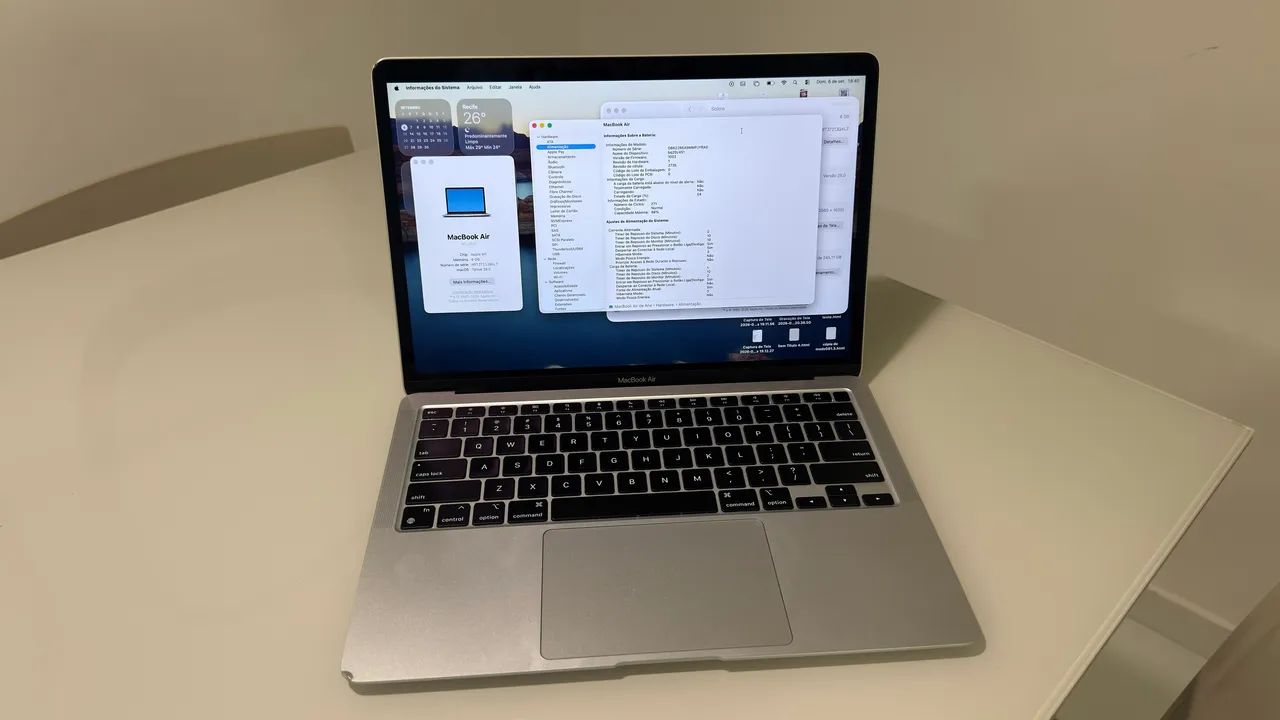 MacBook Air M1 - 8Gb 256gb silver - Notebooks - Parnamirim, Recife