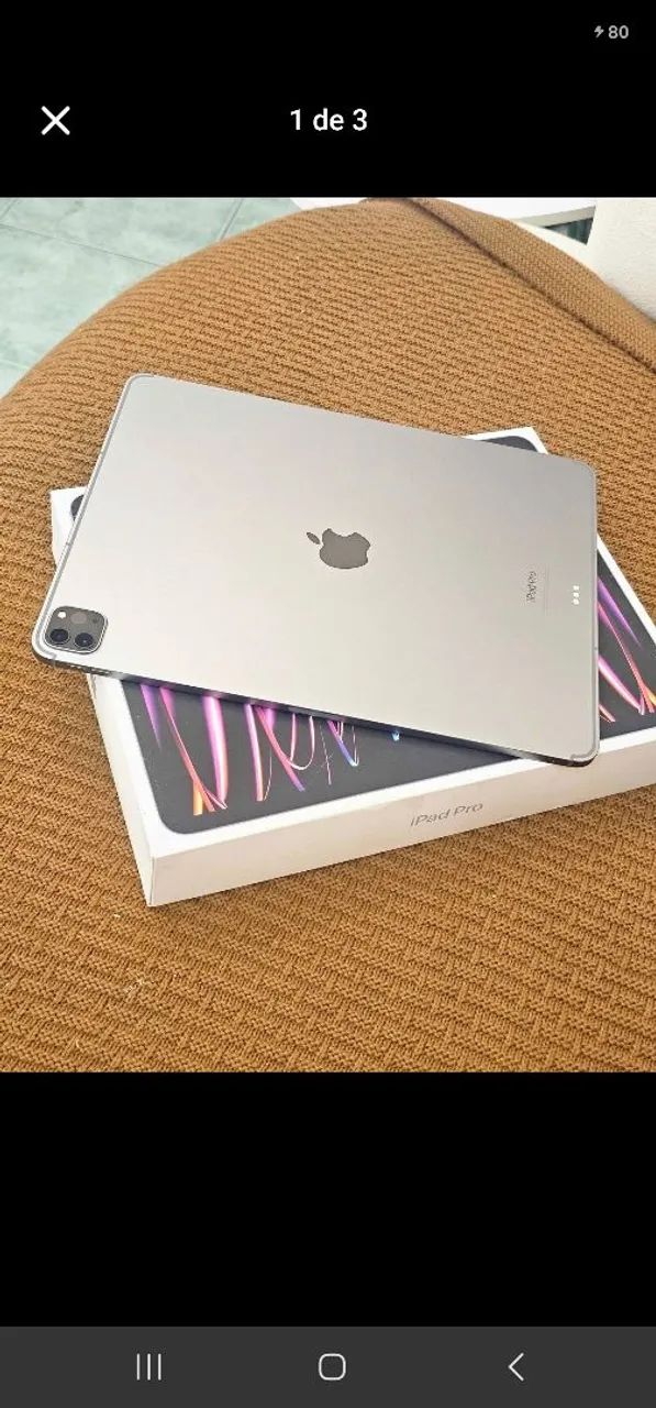 IPAD PRO M2 12.9 POLEGADAS 256GIGAS 6°GERAÇÃO 