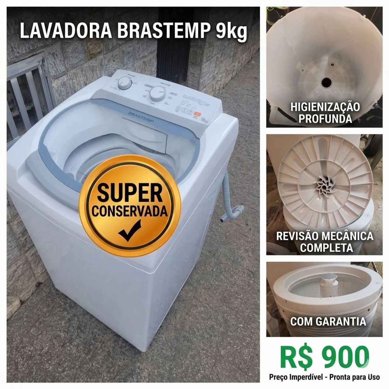 Lavadora Brastemp 