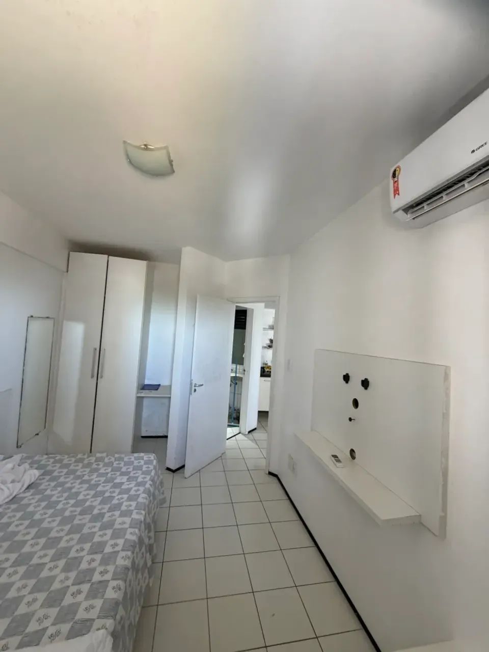 FLAT MOBILIADO COM 1 QUARTO COM VISTA MAR - Foto 5