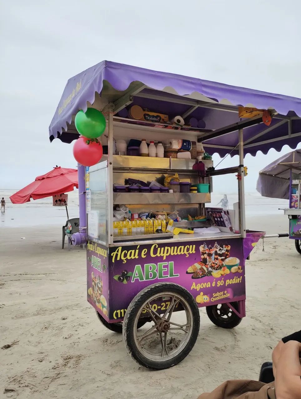 Carrinho de Açaí
