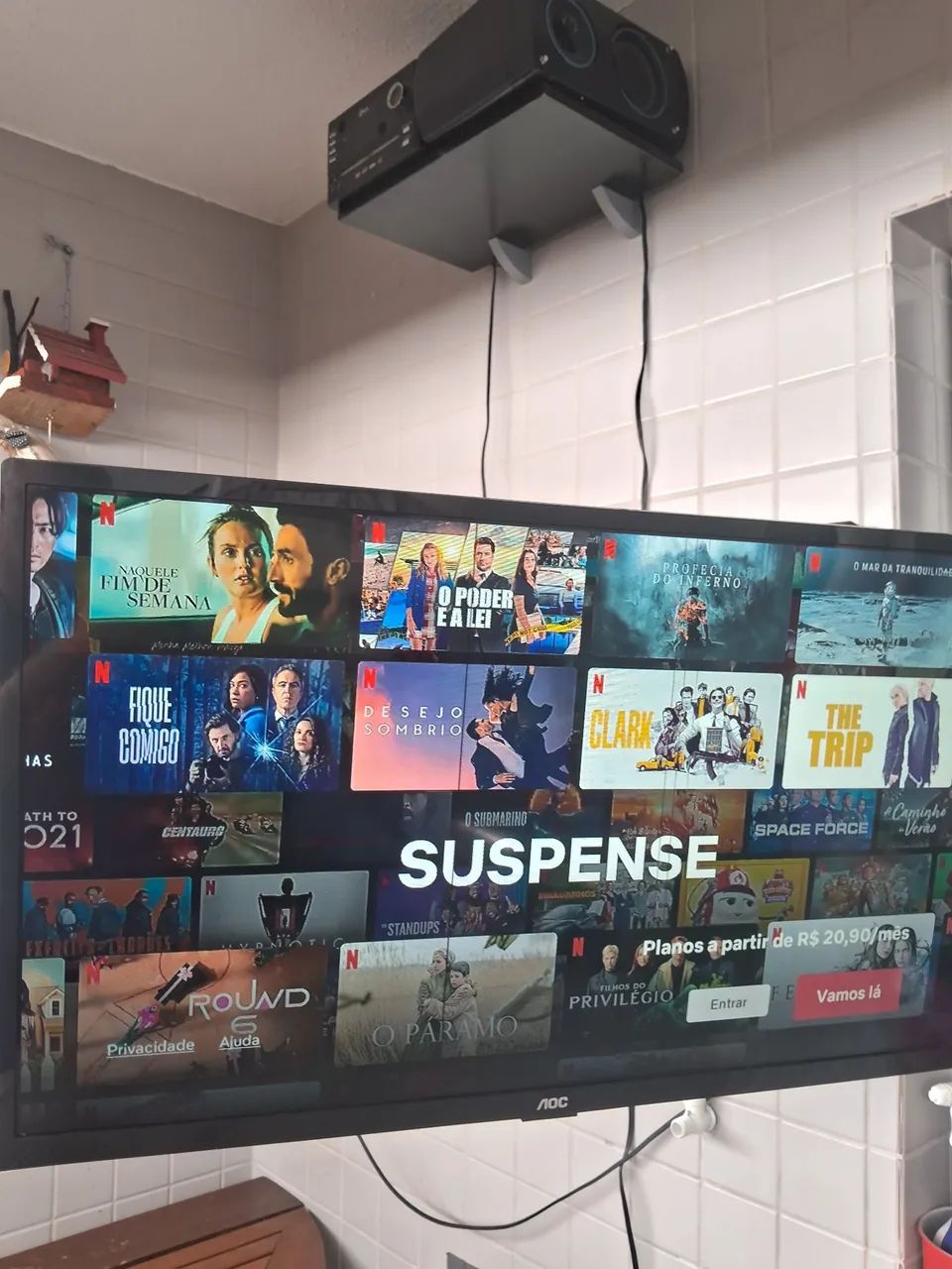 TV smart Aoc 32 polegadas (com detalhe) - Foto 2