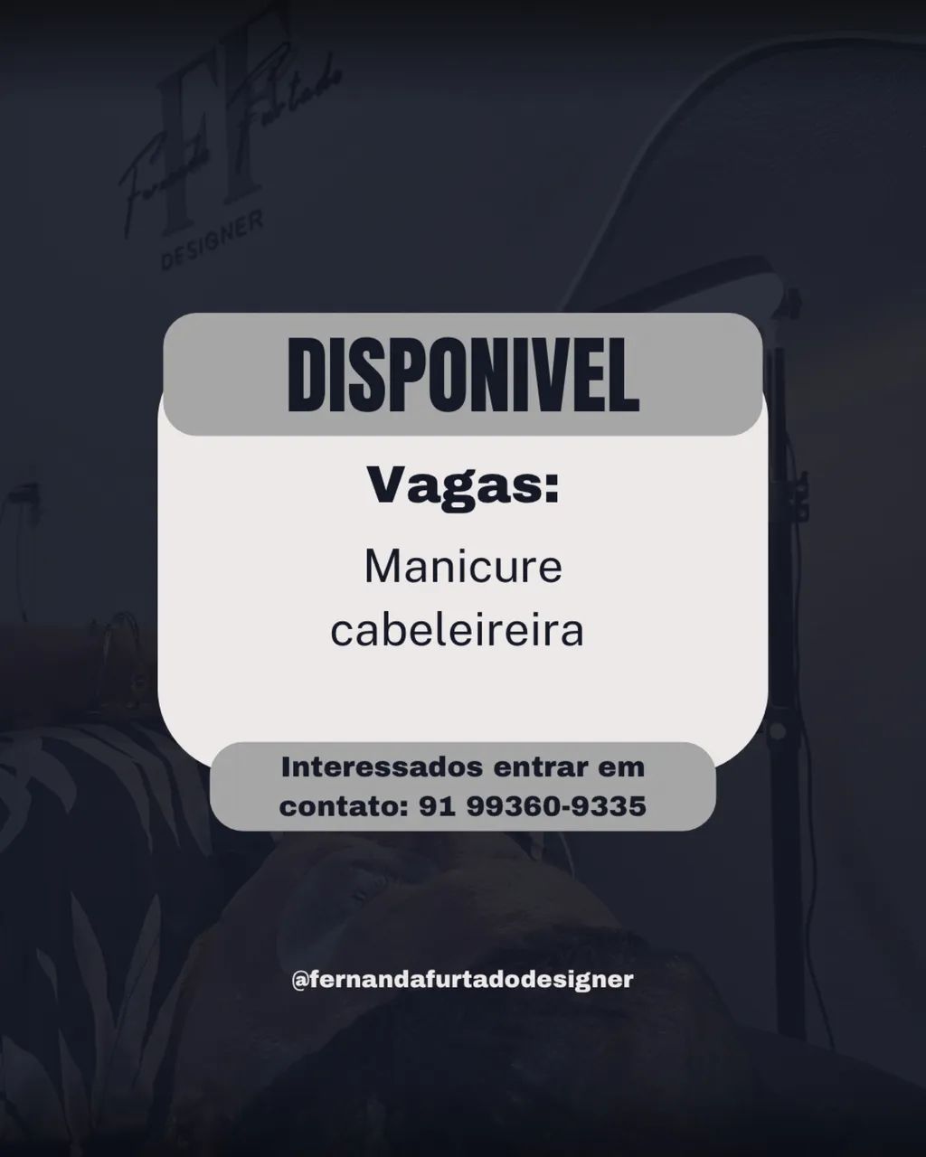 Vagas disponíveis 