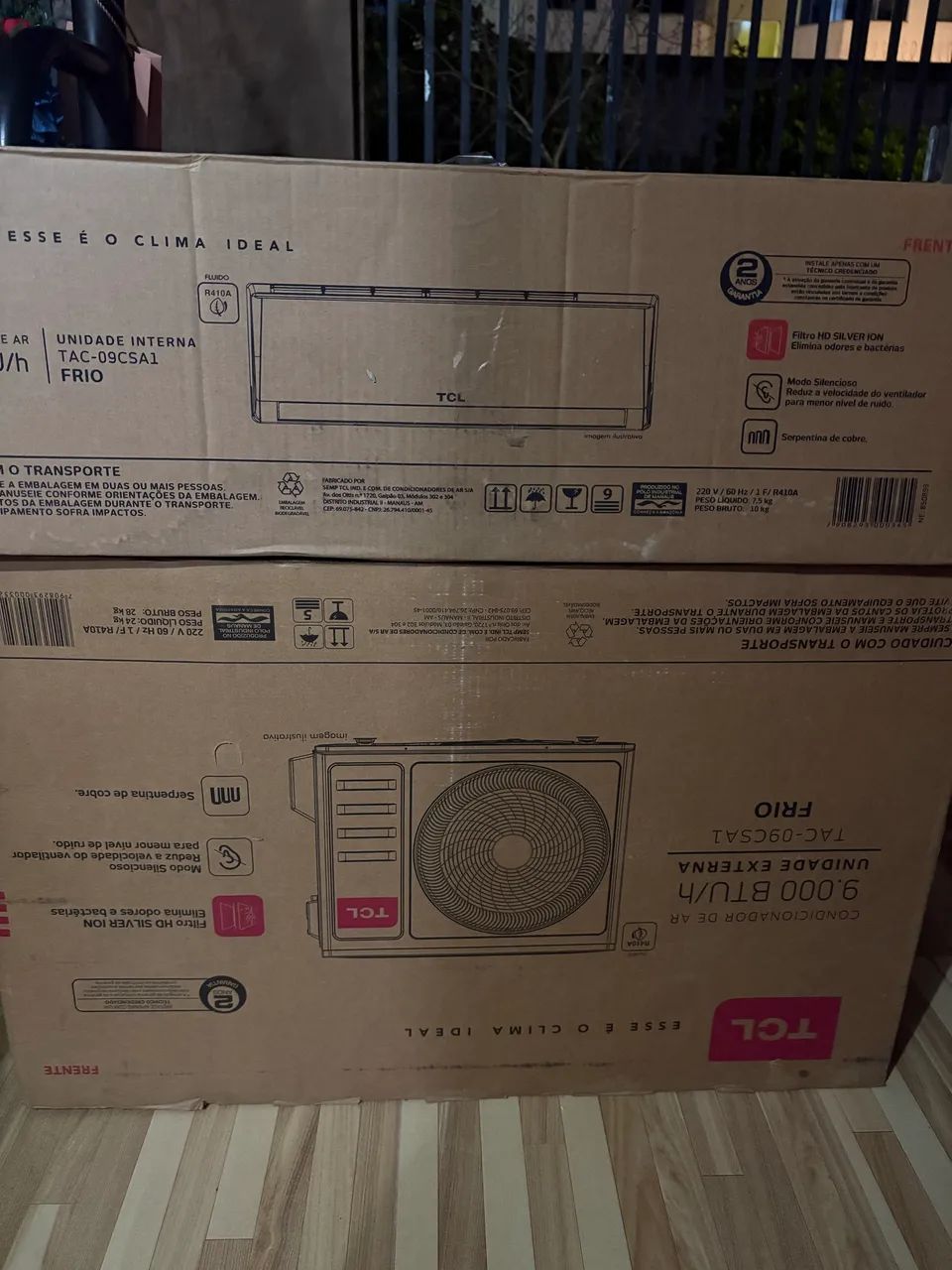 Ar condicionado 9.000btu - Foto 3